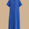 Dresses | Marina Rinaldi Long Tencel Linen Dress