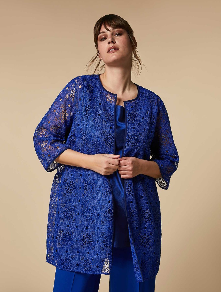 Formalwear | Marina Rinaldi Macrame Lace Tunic