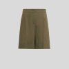 Trousers | Marina Rinaldi Cotton Poplin Shorts