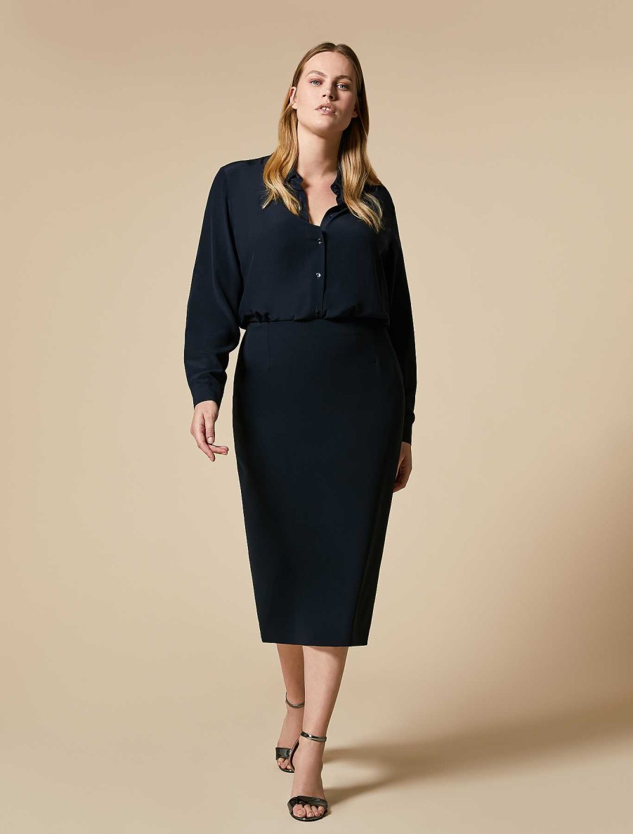 Formal Suits | Marina Rinaldi Triacetate Pencil Skirt