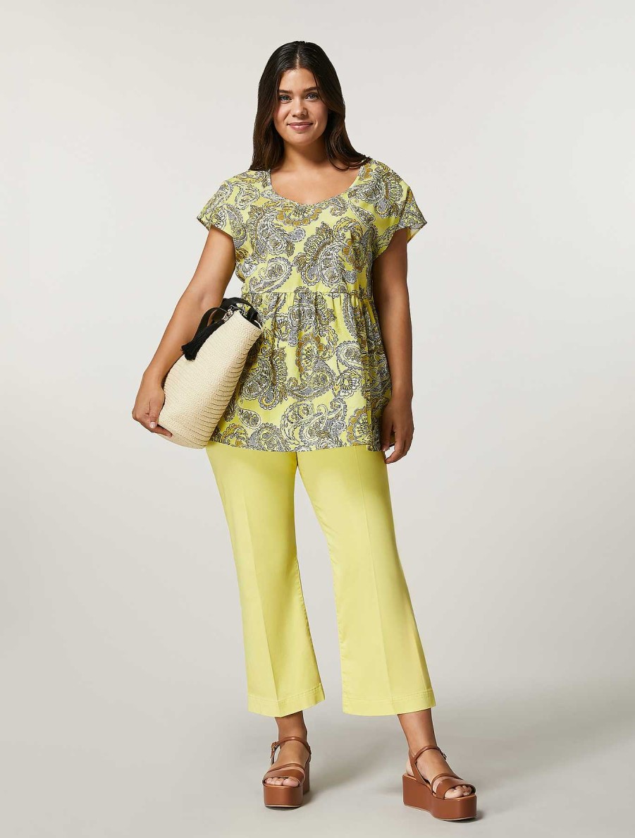 Blouses & Shirts | Marina Rinaldi Cotton Muslin Tunic