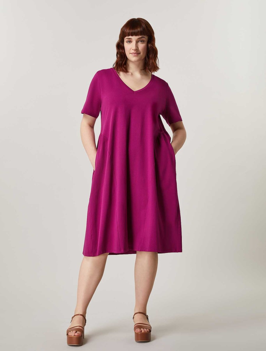 Dresses | Marina Rinaldi Cotton Jersey Dress