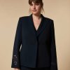 Formalwear | Marina Rinaldi Embroidered Triacetate Blazer Jacket