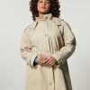 Coats & Trench Coats | Marina Rinaldi Water-Repellent Cotton Trench Coat