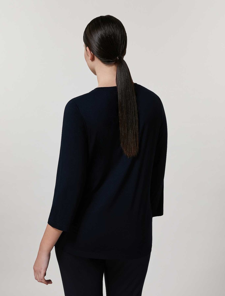 Tops & T-Shirts | Marina Rinaldi Viscose Jersey T-Shirt