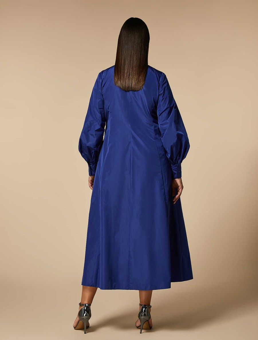 Dresses | Marina Rinaldi Taffeta Shirt Dress