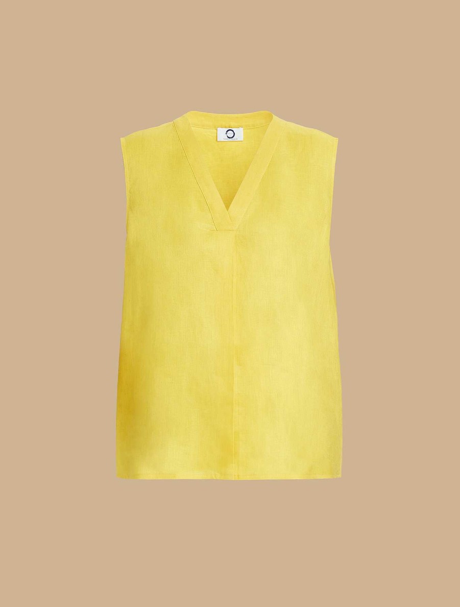 Tops & T-Shirts | Marina Rinaldi Linen Top