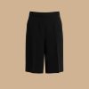 Trousers | Marina Rinaldi Triacetate Cady Bermuda Shorts