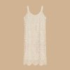 Knitwear | Marina Rinaldi Embroidered Cotton Dress