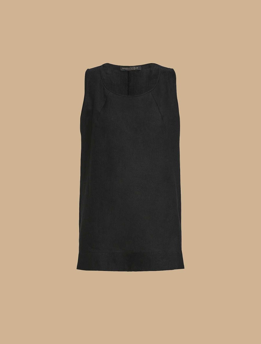 Essential | Marina Rinaldi Linen Top