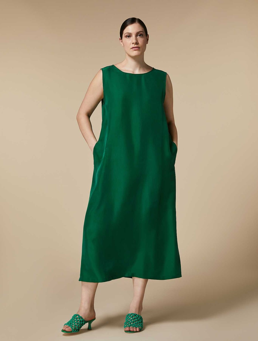 Dresses | Marina Rinaldi Silk Dress