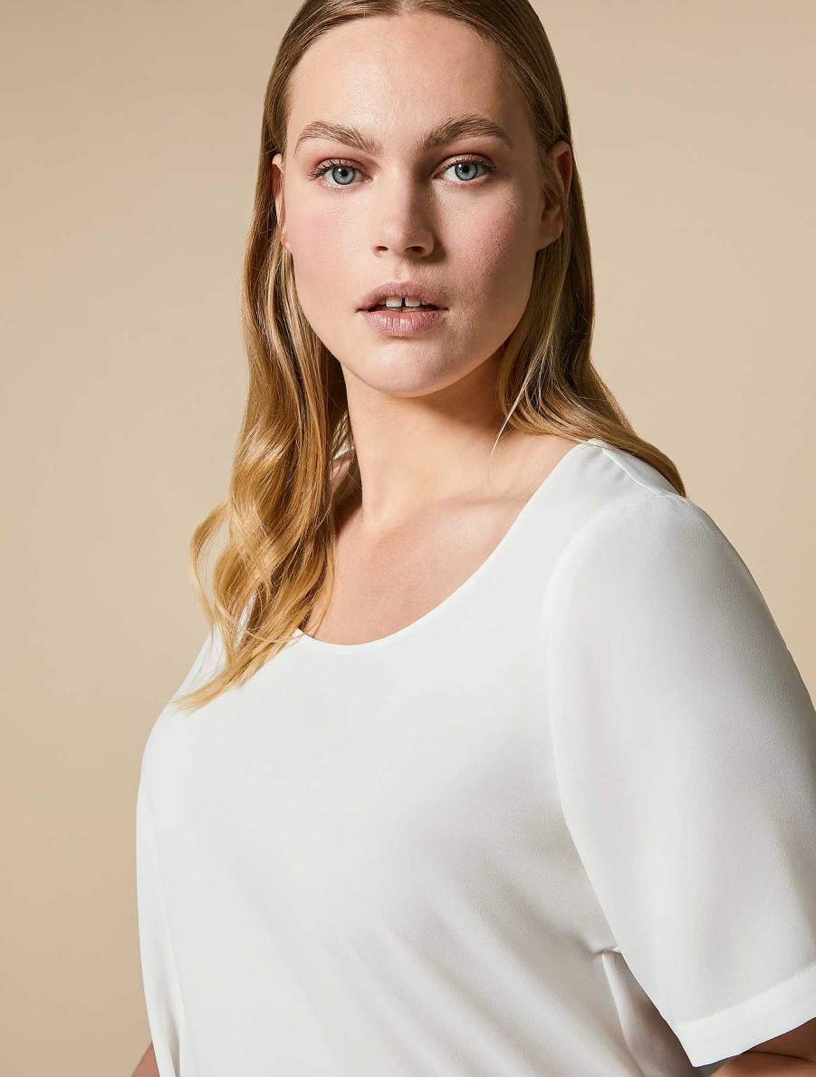 Blouses & Shirts | Marina Rinaldi Flowing Top