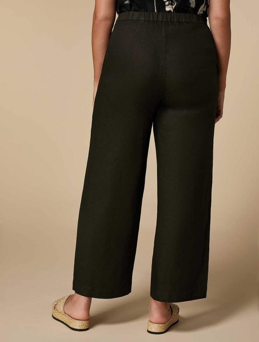 Trousers | Marina Rinaldi Linen Trousers