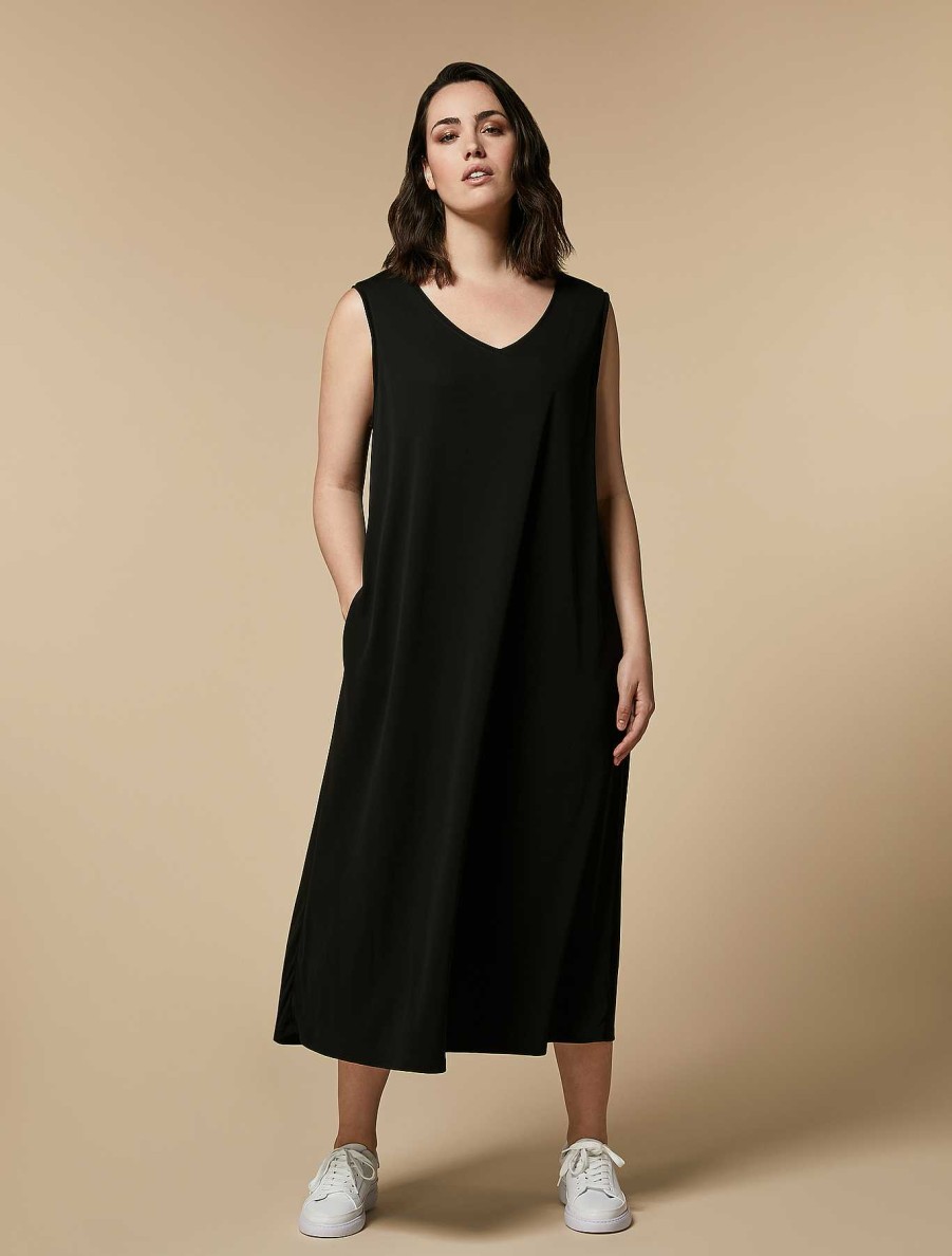 Relax | Marina Rinaldi Crepe Jersey Dress