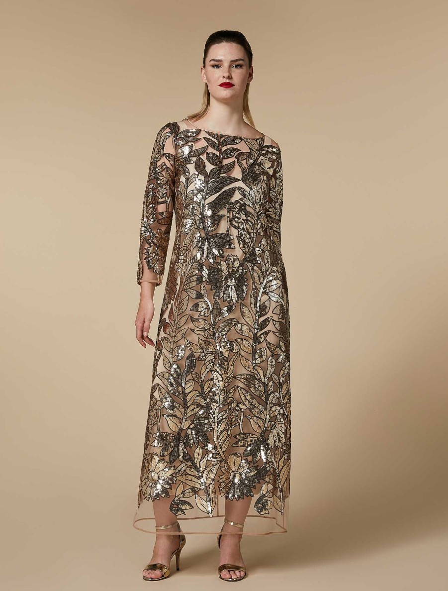 Formalwear | Marina Rinaldi Sequinned Tulle Dress