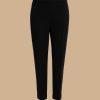 Trousers | Marina Rinaldi Triacetate Cady Slim Trousers