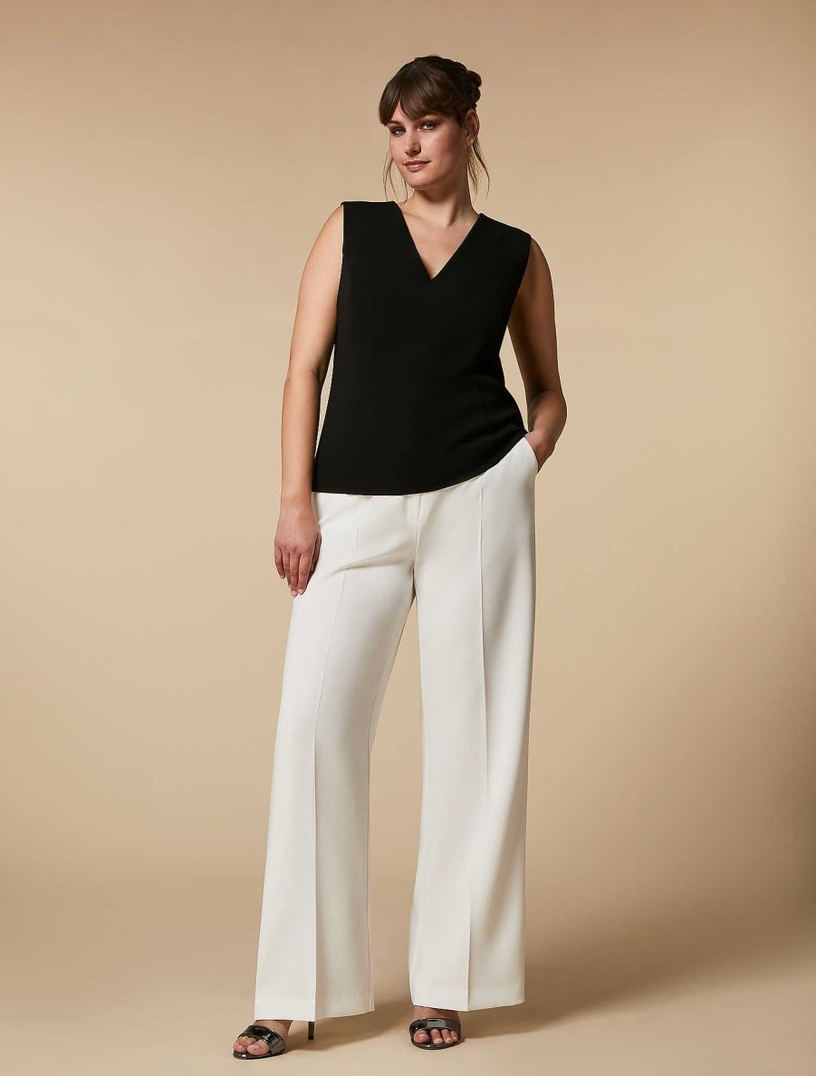 Essential | Marina Rinaldi Triacetate Wide Trousers