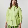 Blouses & Shirts | Marina Rinaldi Cotton Poplin Shirt