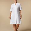 Dresses | Marina Rinaldi Tencel Linen Dress