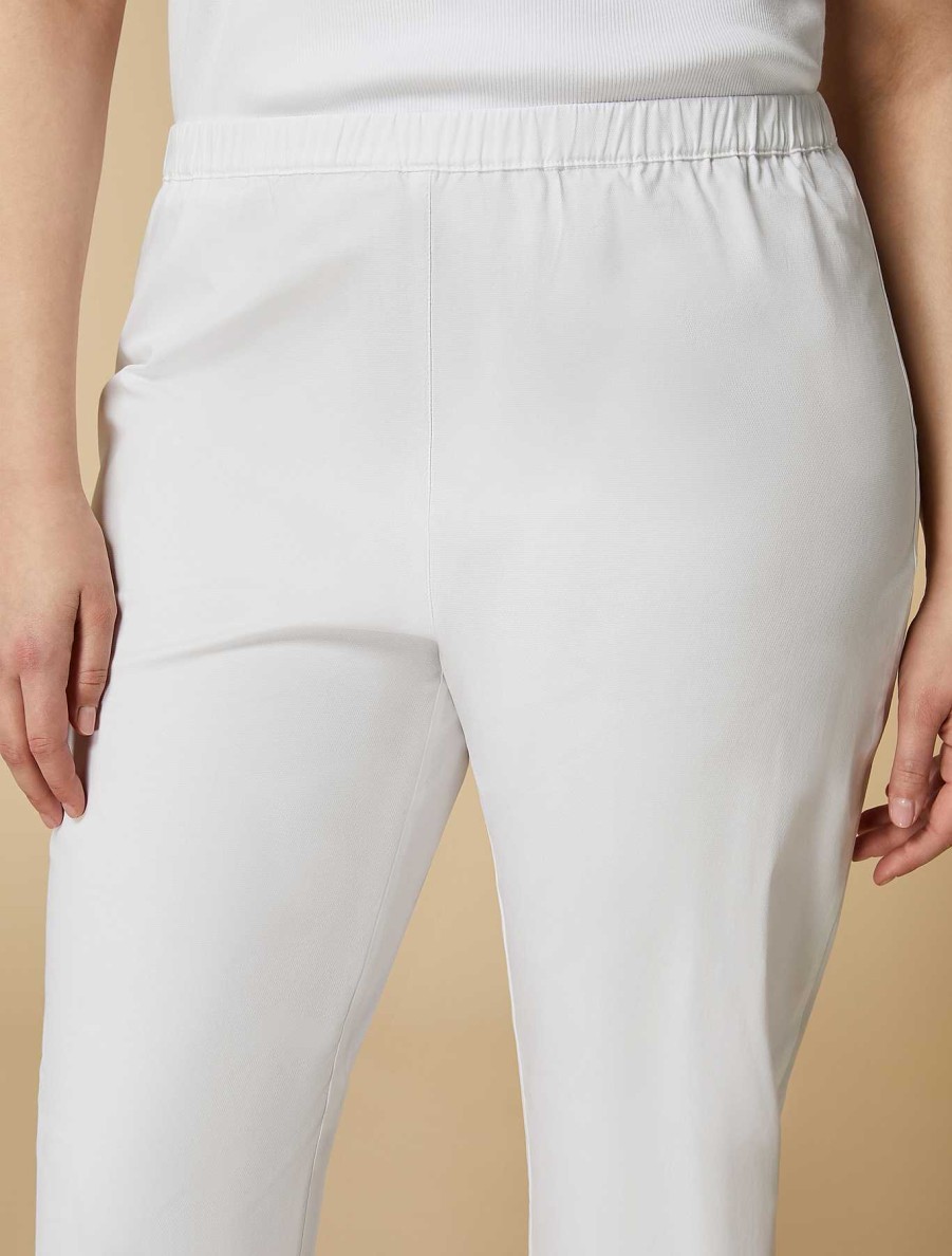 Trousers | Marina Rinaldi Organic Cotton Trousers