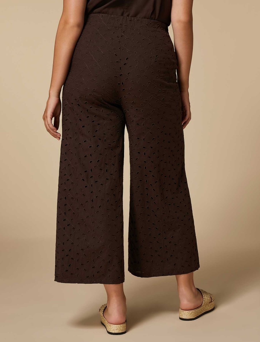 Trousers | Marina Rinaldi Cotton Trousers