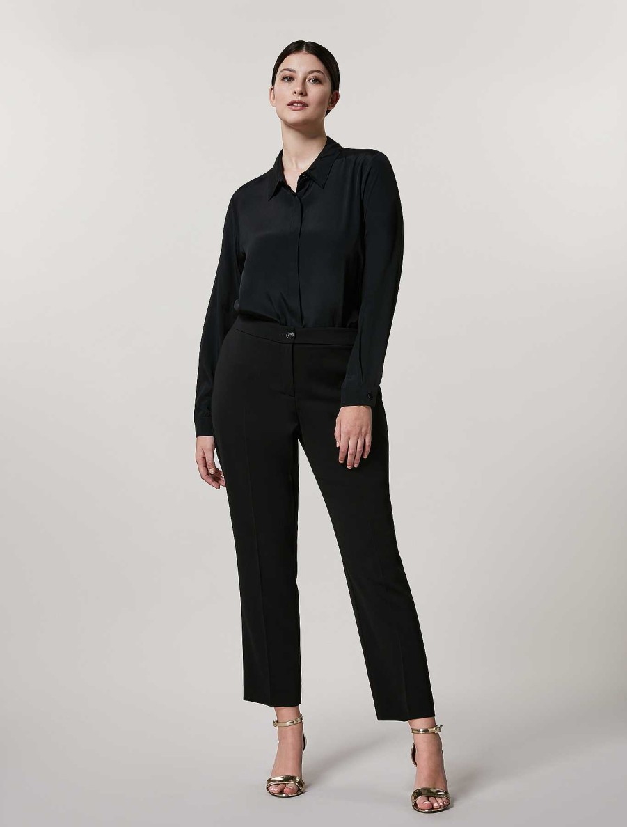 Trousers | Marina Rinaldi Cady Trousers