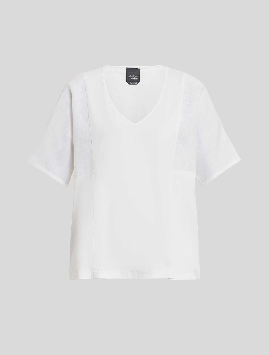 Tops & T-Shirts | Marina Rinaldi Cotton Jersey T-Shirt