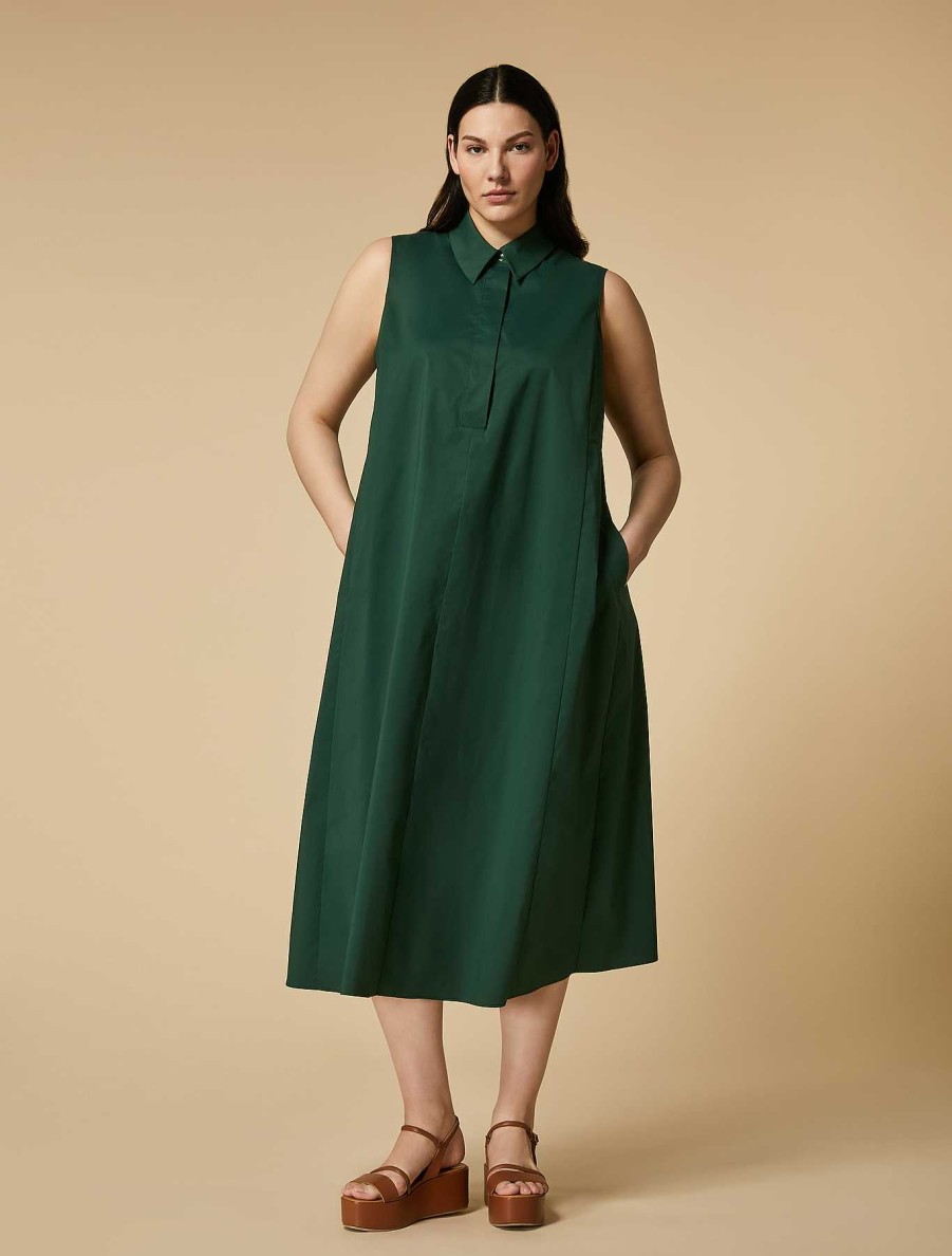 Dresses | Marina Rinaldi Poplin Dress