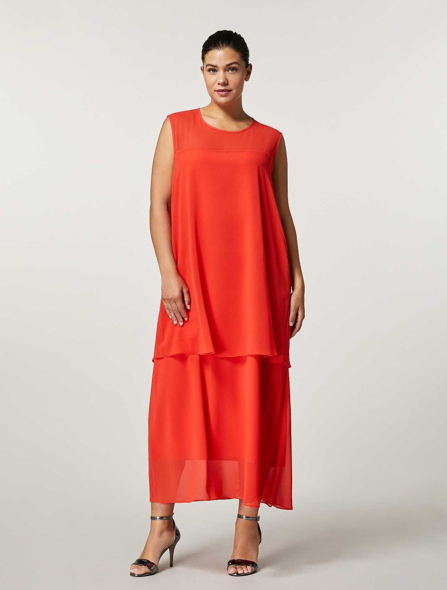 Dresses | Marina Rinaldi Georgette Dress