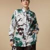 Blouses & Shirts | Marina Rinaldi Printed Poplin Shirt