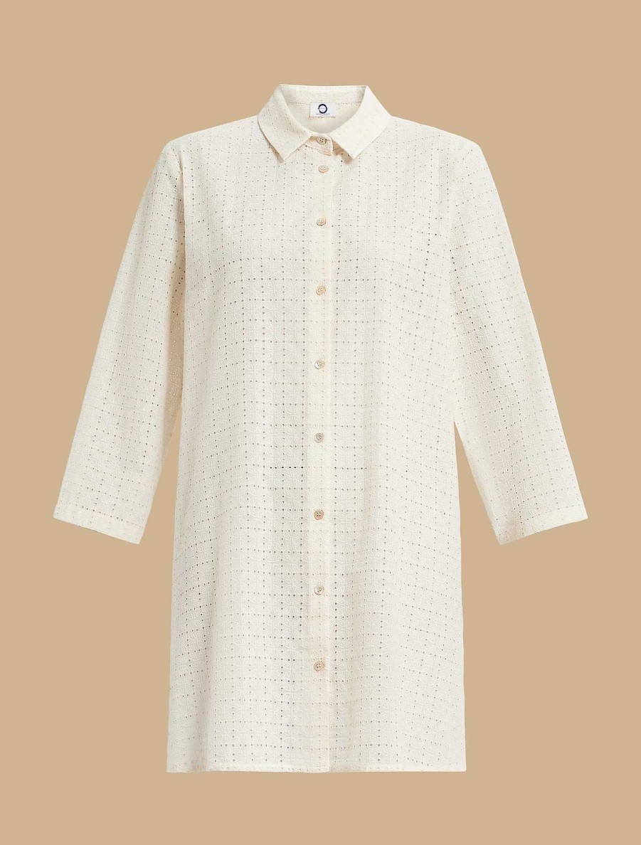 Blouses & Shirts | Marina Rinaldi Broderie Anglaise Shirt