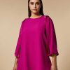 Blouses & Shirts | Marina Rinaldi Crepe Envers Satin Tunic