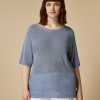 Knitwear | Marina Rinaldi Lurex Yarn Sweater