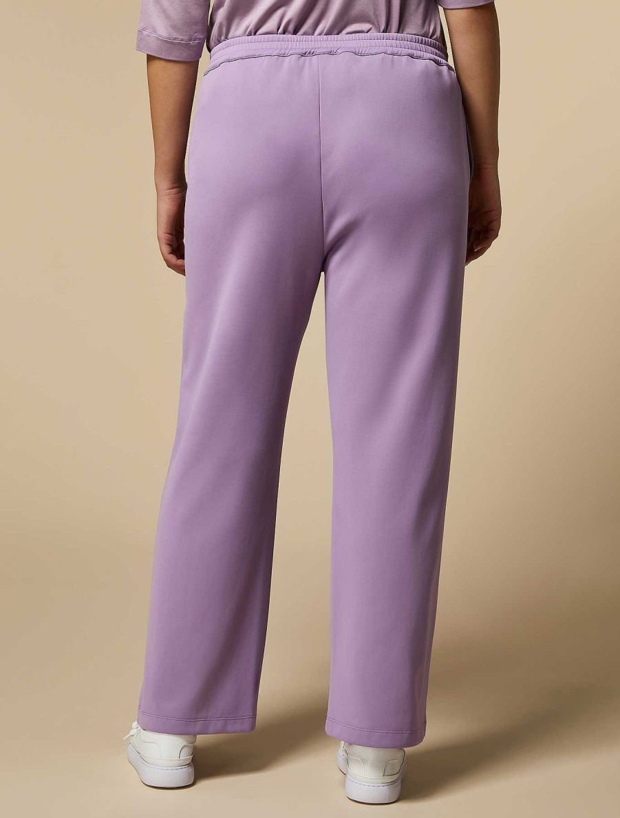 Trousers | Marina Rinaldi Double Jersey Trousers