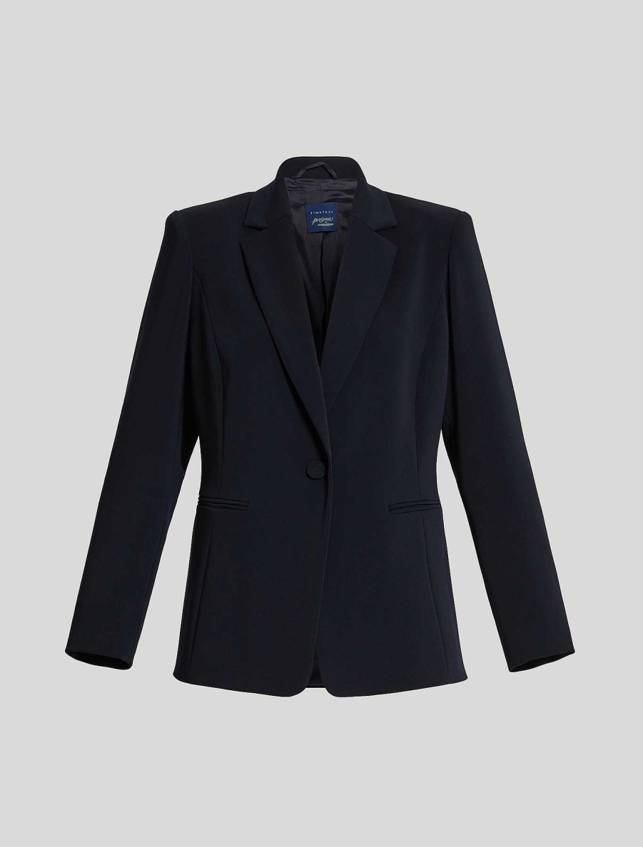 Jacket & Blazers | Marina Rinaldi Fluid Cady Blazer