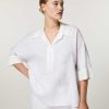 Blouses & Shirts | Marina Rinaldi Linen Canvas Tunic