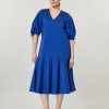 Dresses | Marina Rinaldi Cotton Poplin Dress