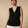 Tops & T-Shirts | Marina Rinaldi Triacetate Top