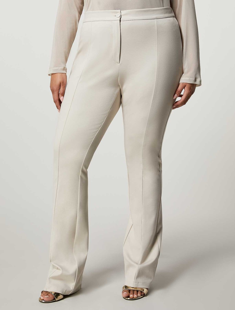 Trousers | Marina Rinaldi Viscose Jersey Trousers