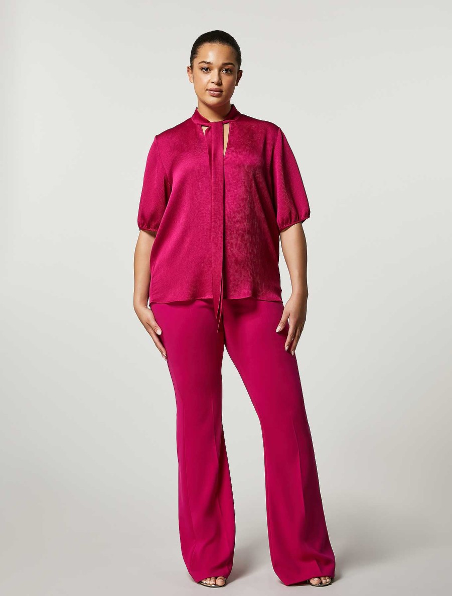 Trousers | Marina Rinaldi Fluid Cady Trousers