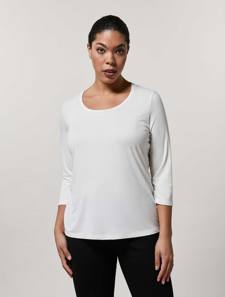 Tops & T-Shirts | Marina Rinaldi Viscose Jersey T-Shirt