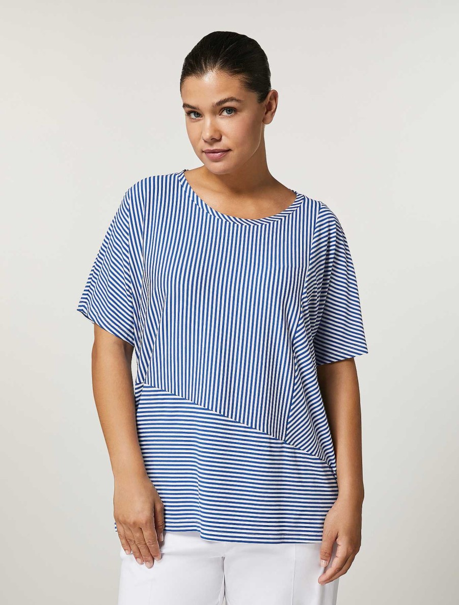 Tops & T-Shirts | Marina Rinaldi Viscose Jersey T-Shirt