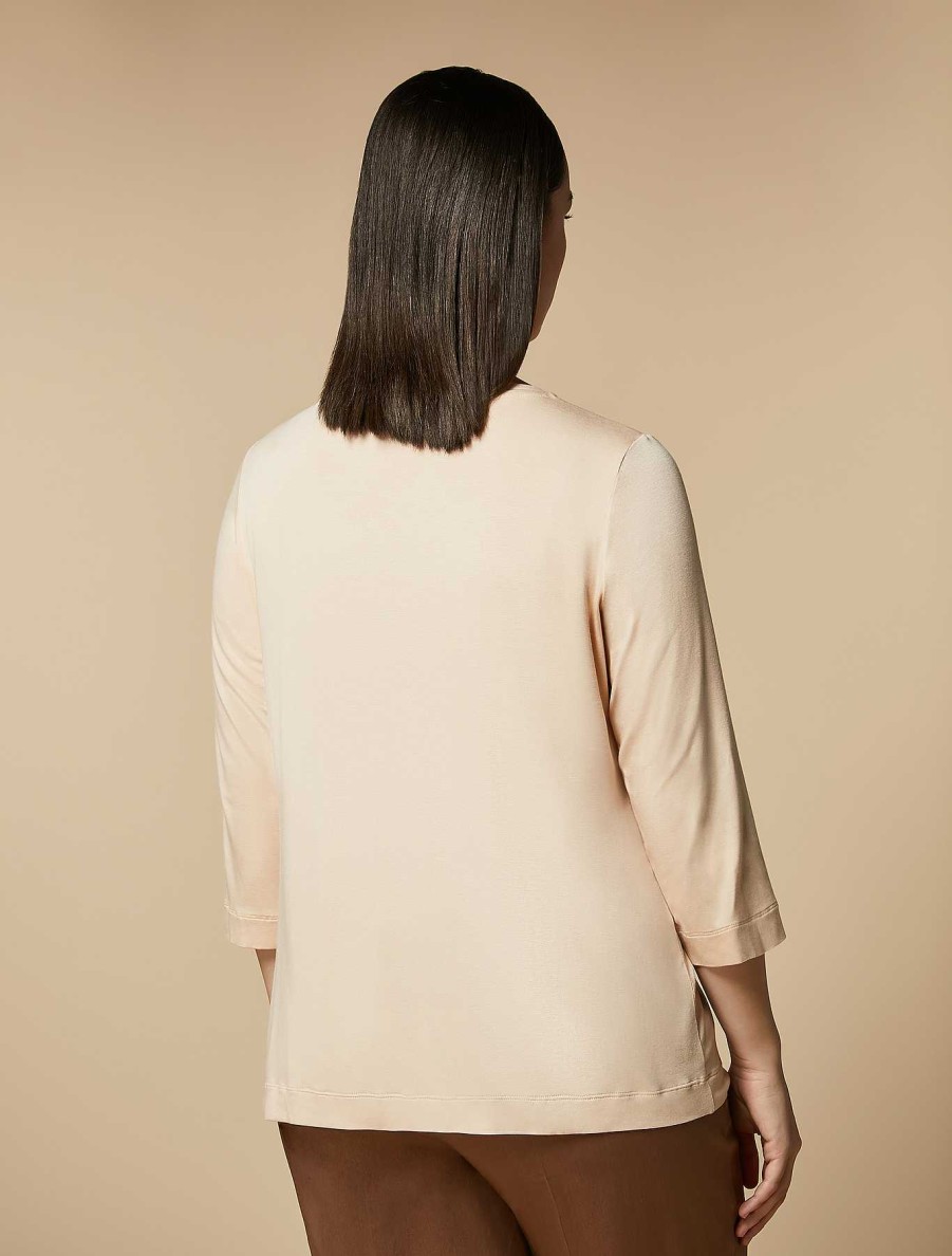 Essential | Marina Rinaldi Viscose Jersey T-Shirt