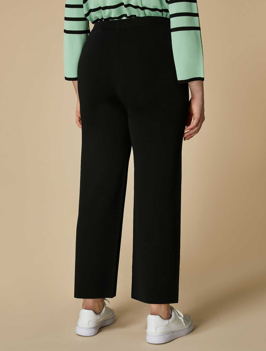 Trousers | Marina Rinaldi Viscose Knit Trousers