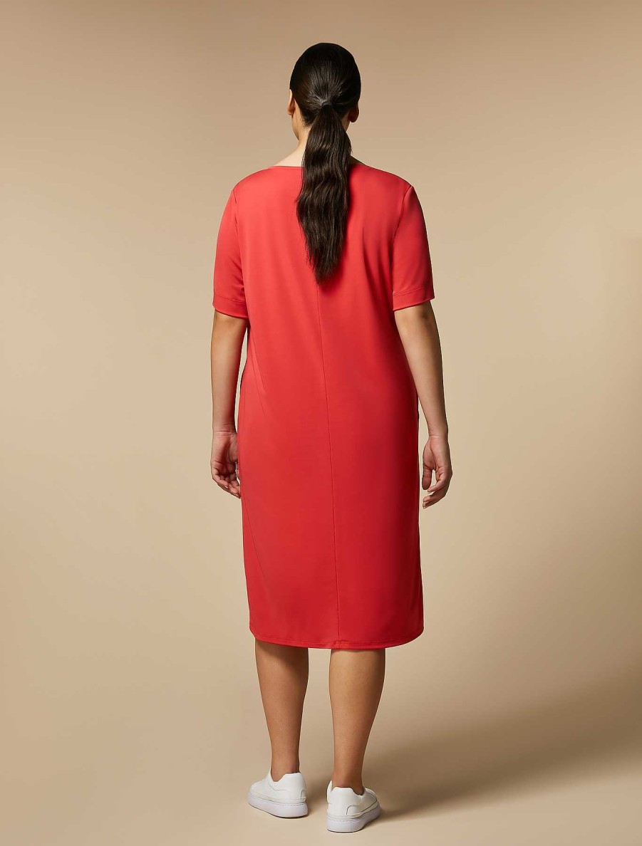 Relax | Marina Rinaldi Crepe Jersey Dress