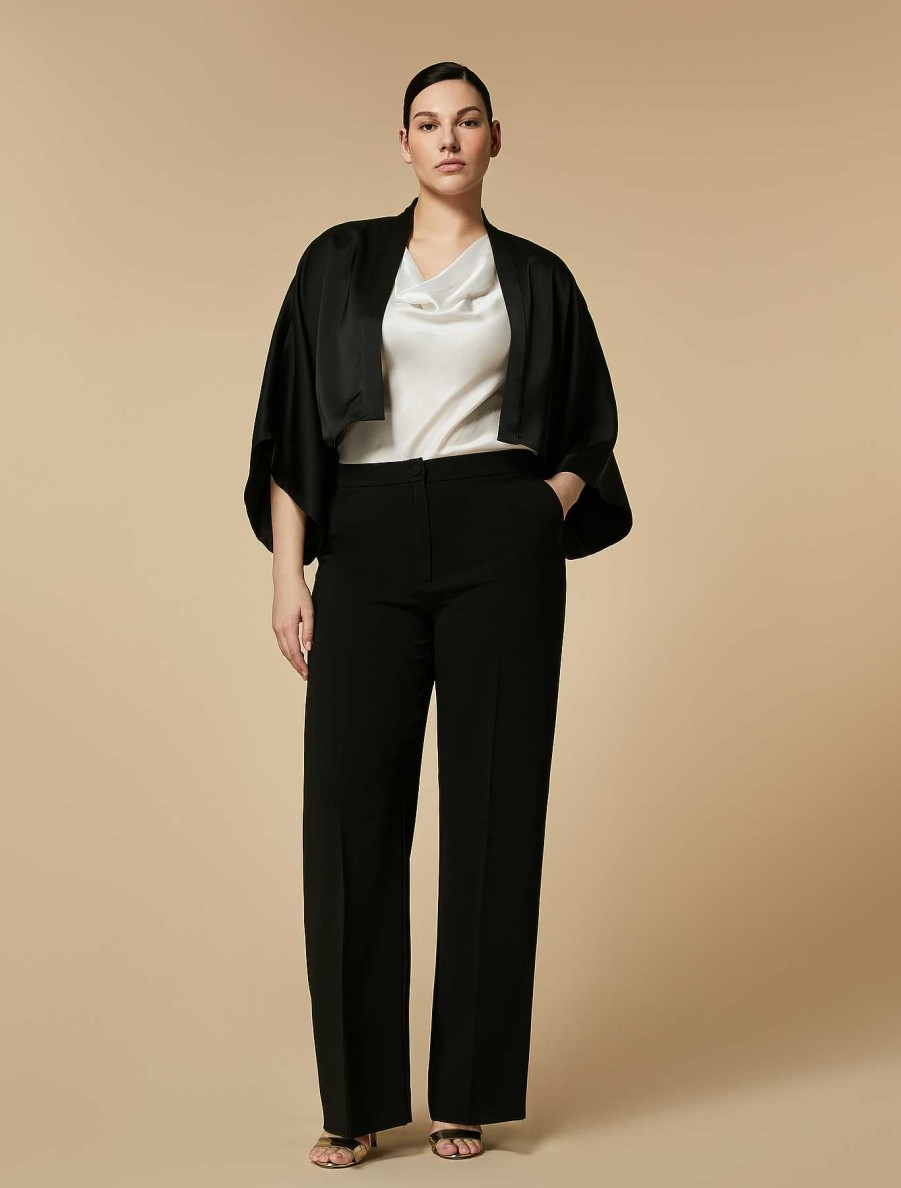 Other Accessories | Marina Rinaldi Satin Shrug