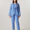 Jacket & Blazers | Marina Rinaldi Basketweave-Look Blazer Jacket