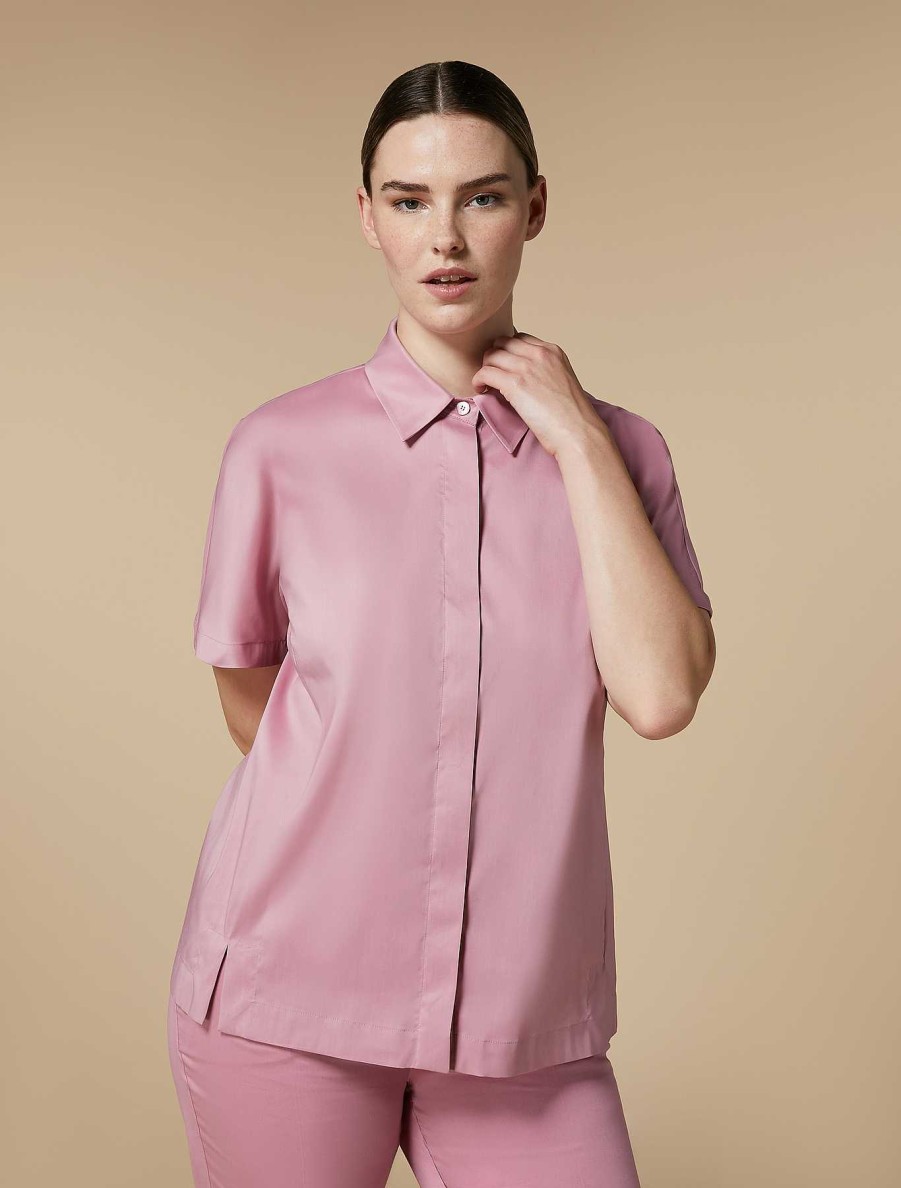 Blouses & Shirts | Marina Rinaldi Poplin Shirt