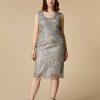 Formal Dresses | Marina Rinaldi Sequinned Sheath Dress