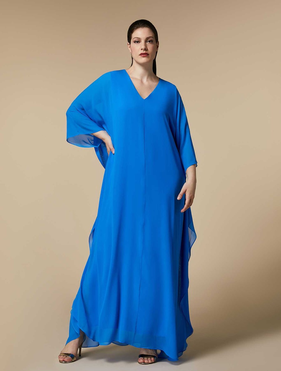 Formalwear | Marina Rinaldi Silk Georgette Dress